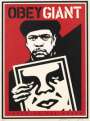 Shepard Fairey: Protest Nubian - Signed Print