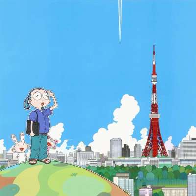 Takashi Murakami: Tokyo Tower - Signed Print
