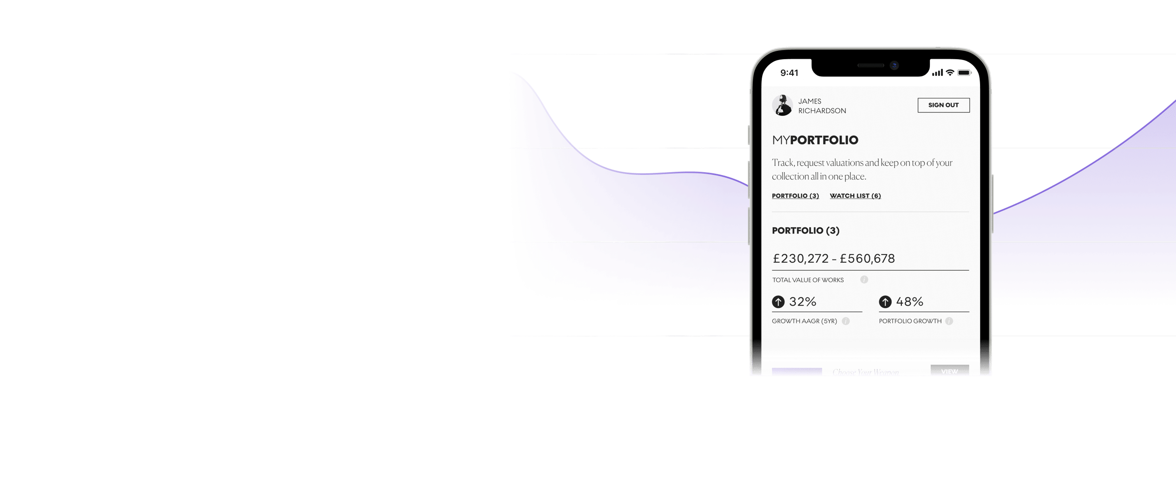 Discover live market data against your collection