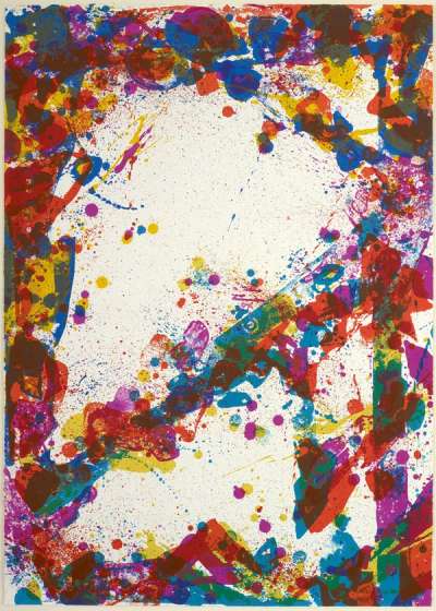 Chinese Opal - Signed Print by Sam Francis 1970 - MyArtBroker