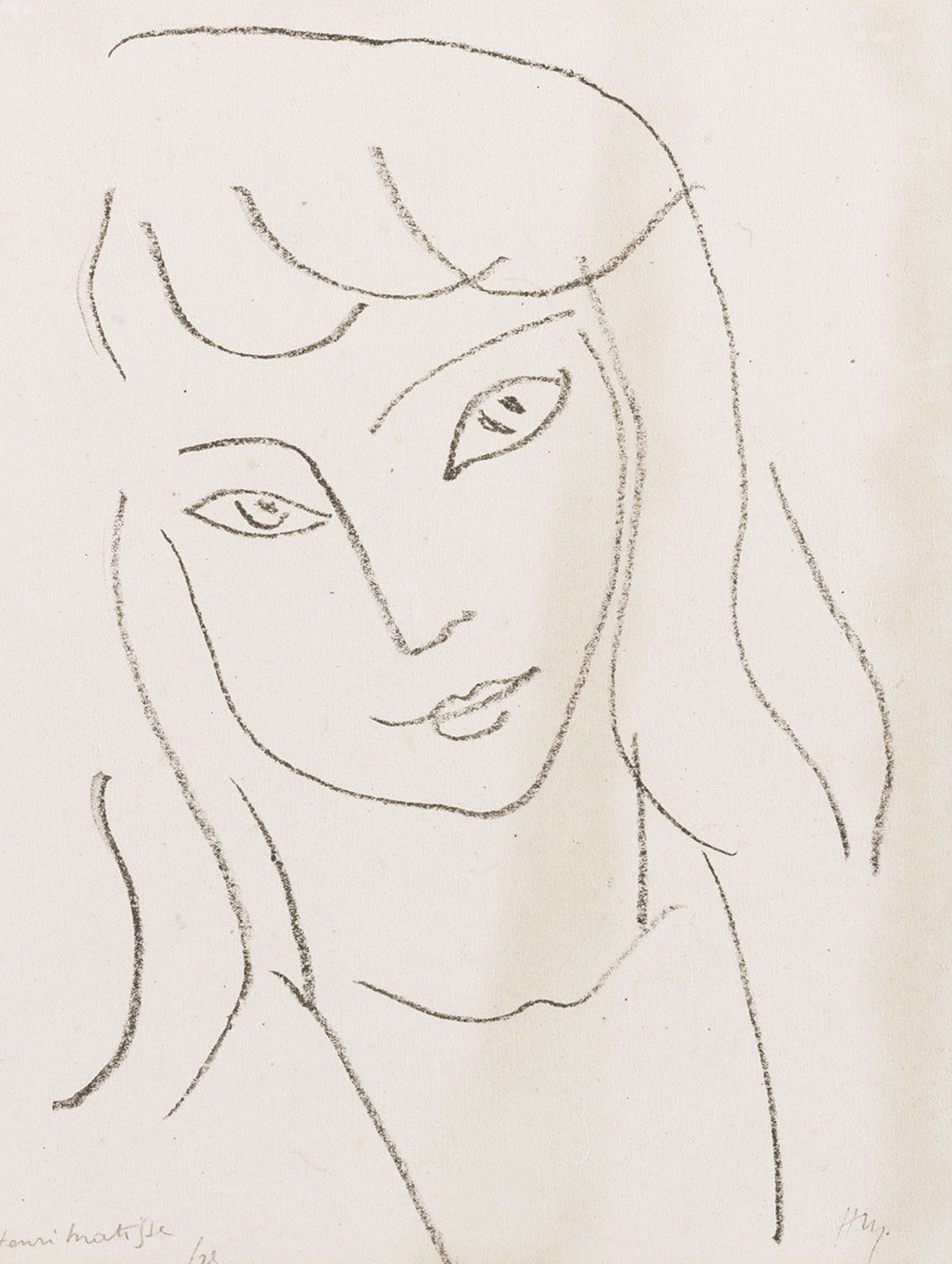 Fillette - undefined by Henri Matisse 1944 - MyArtBroker