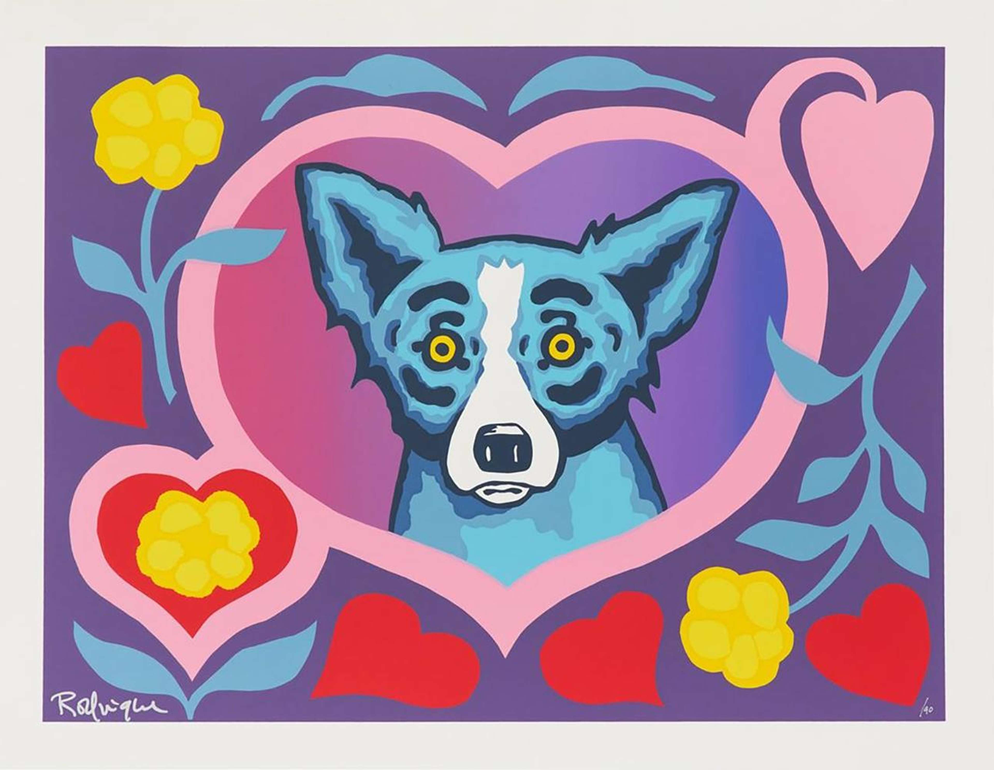 Love Me Forever - Signed Print by George Rodrigue 2001 - MyArtBroker