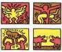 Keith Haring: Pop Shop Quad IV - Signed Print