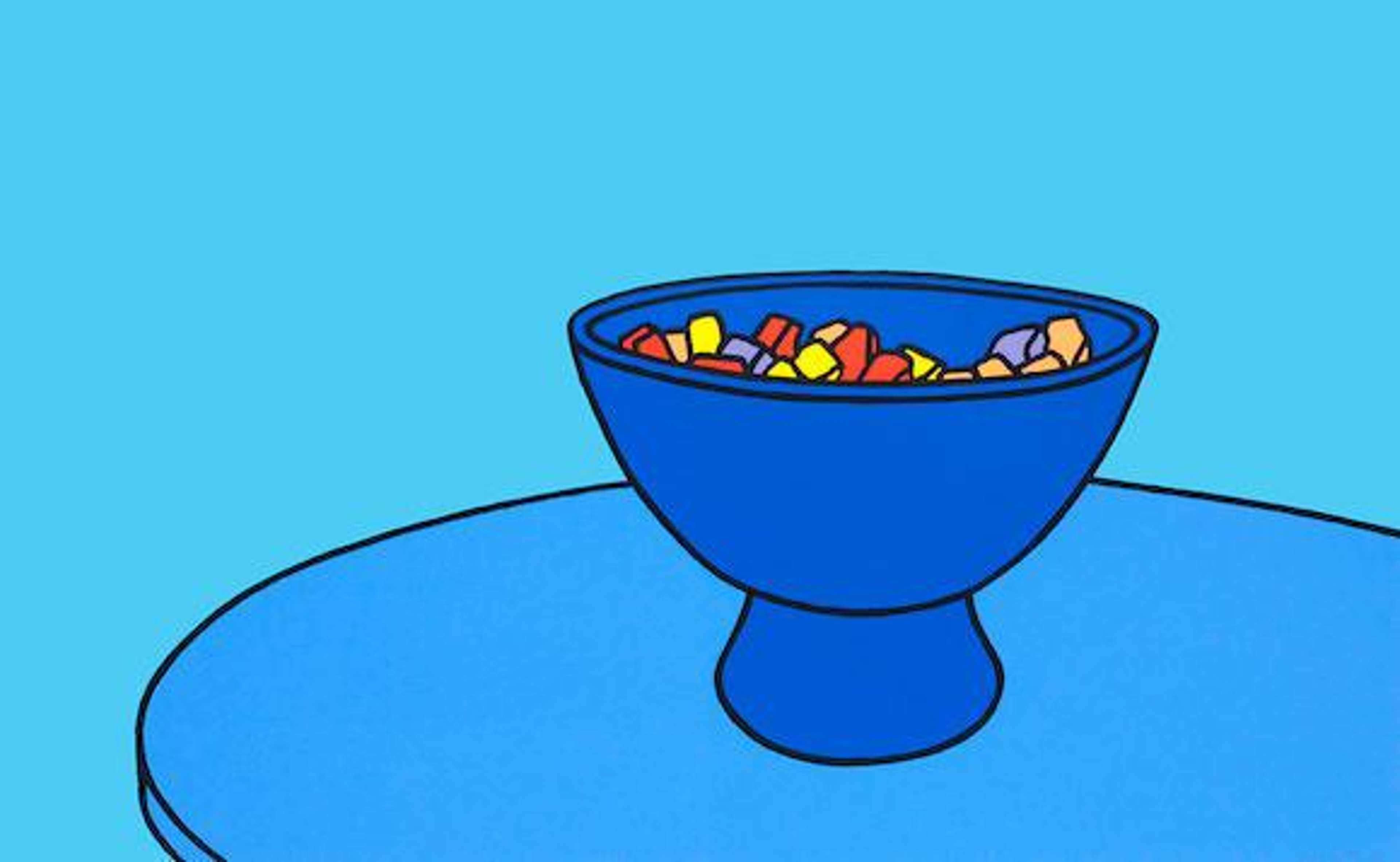 Sweet Bowl - Signed Print by Patrick Caulfield 1967 - MyArtBroker