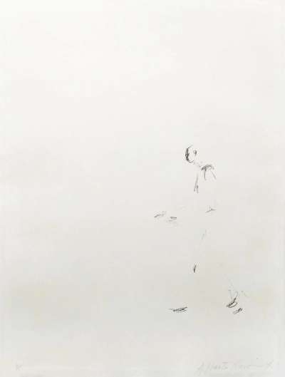 L'Homme Qui Marche - Signed Print by Alberto Giacometti 1957 - MyArtBroker