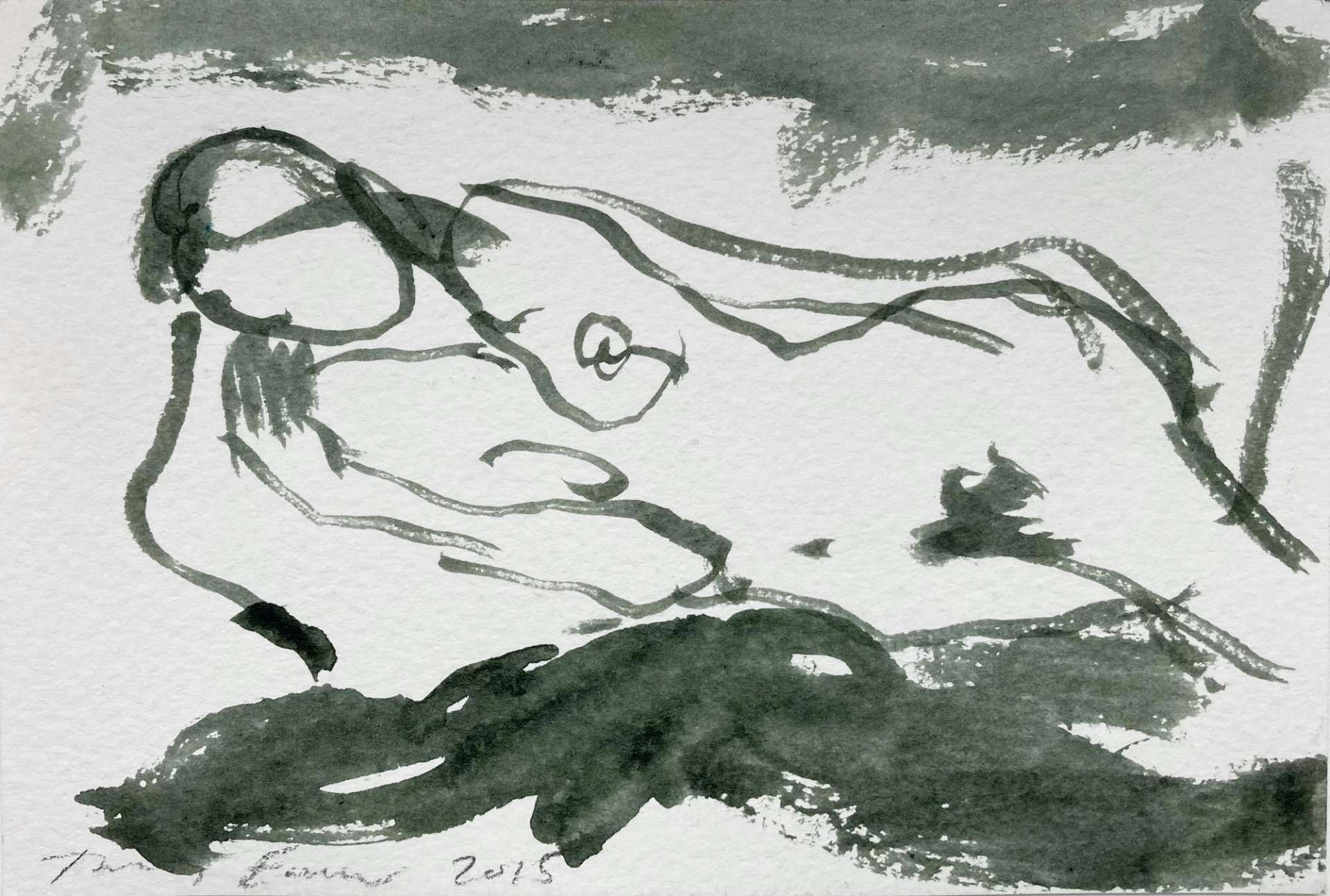 I Want To Be With You - Signed Work on Paper by Tracey Emin 2015 - MyArtBroker