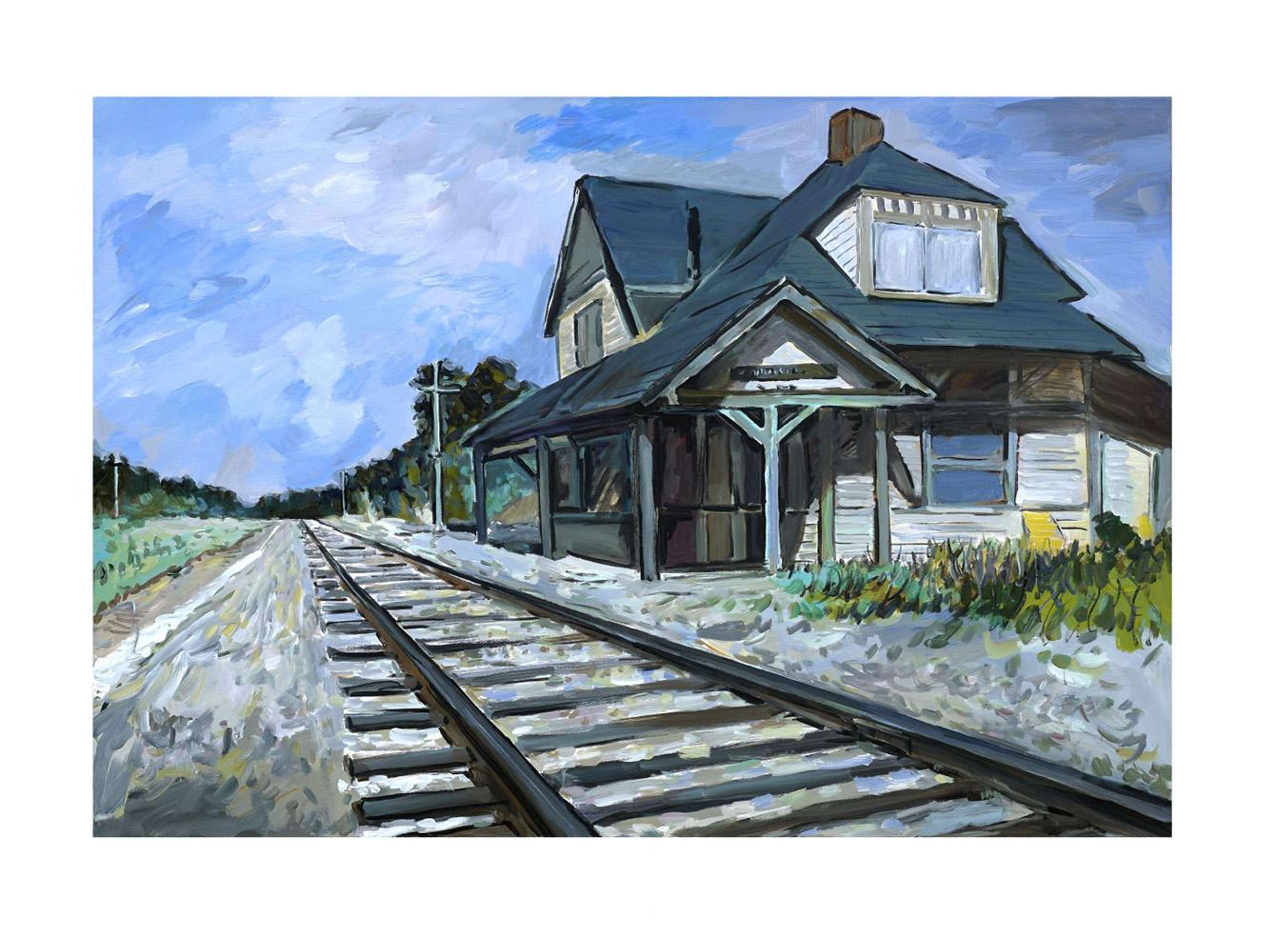 New England Depot (2019) - Signed Print by Bob Dylan 2019 - MyArtBroker