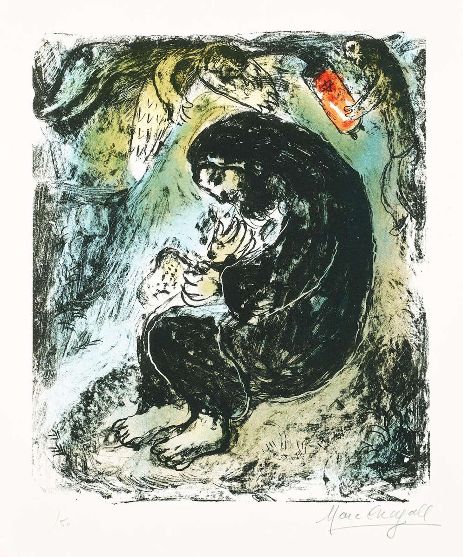 Méditation - Signed Print by Marc Chagall 1979 - MyArtBroker
