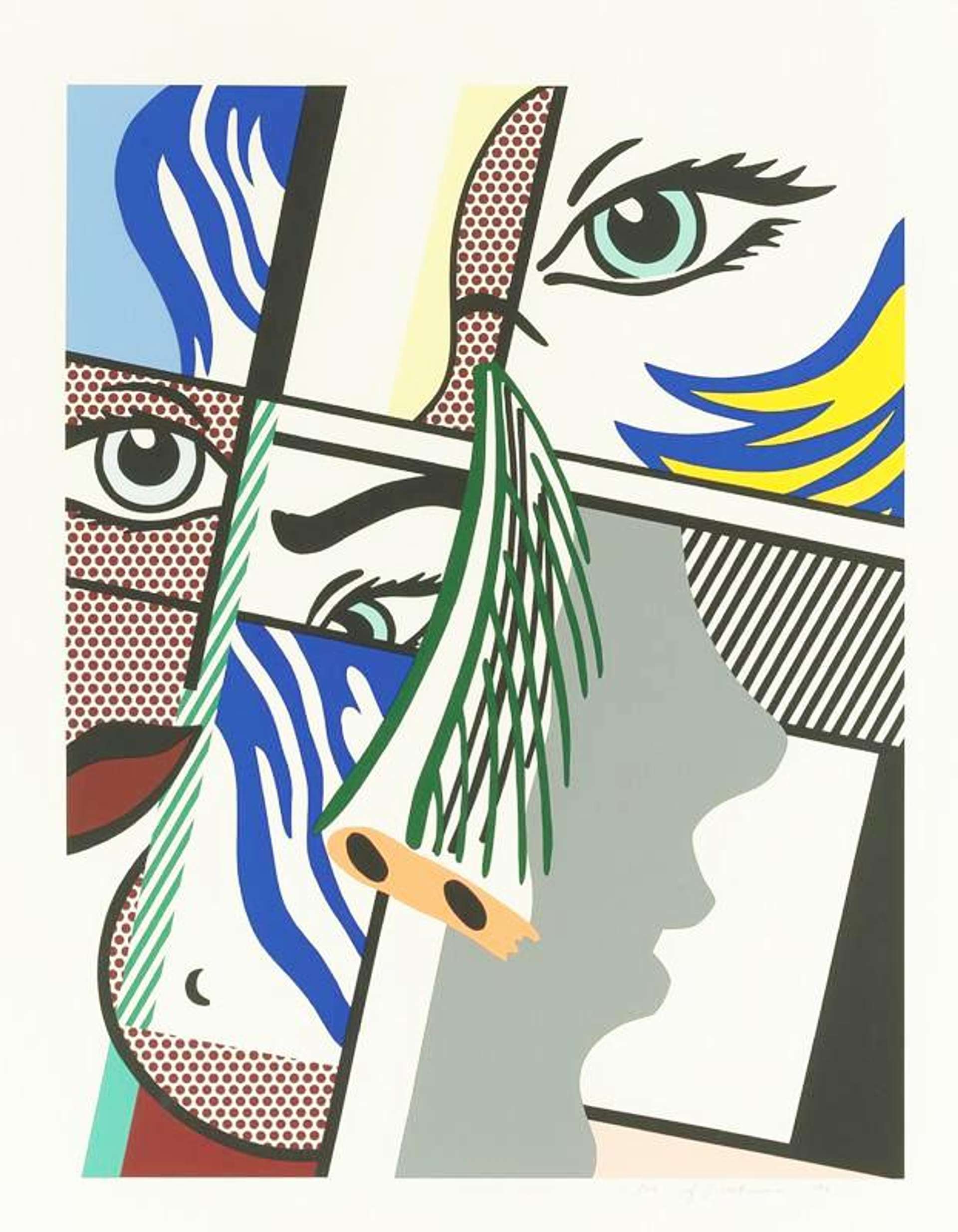 Modern Art II - Signed Print by Roy Lichtenstein 1996 - MyArtBroker