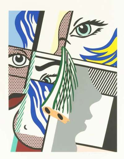 Modern Art II - Signed Print by Roy Lichtenstein 1996 - MyArtBroker