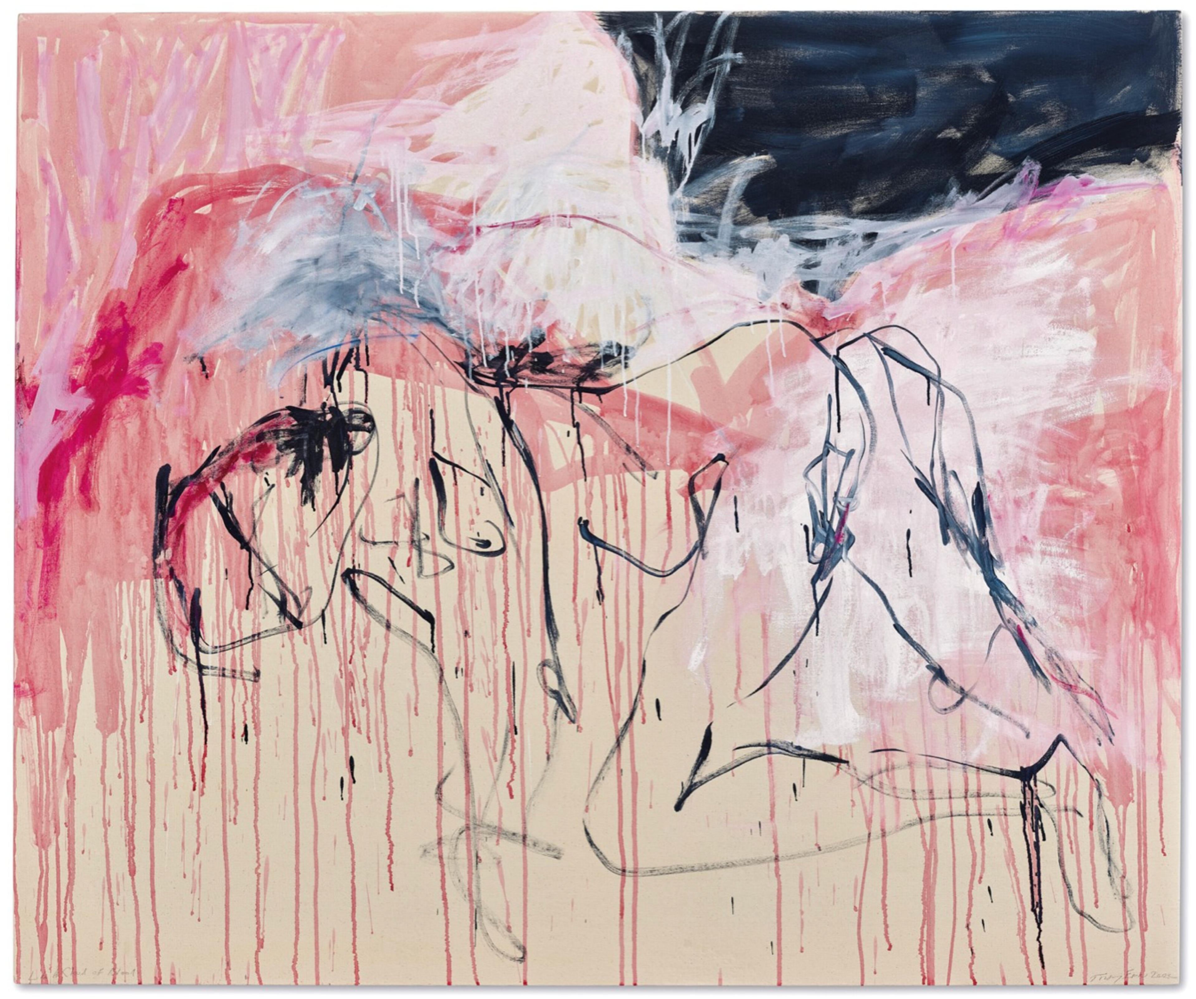 Like A Cloud Of Blood © Tracey Emin 2022 - MyArtBroker