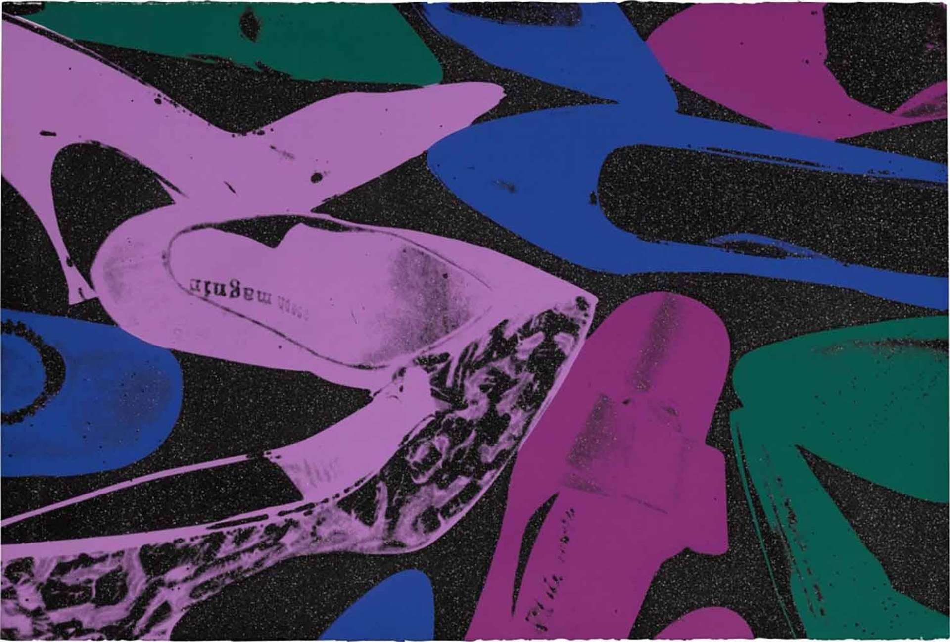 Diamond Dust Shoes (F. & S. II.254) - Signed Print by Andy Warhol 1980 - MyArtBroker