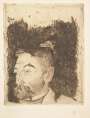 Paul Gauguin: Portrait Of Stéphane Mallarmé - Signed Print