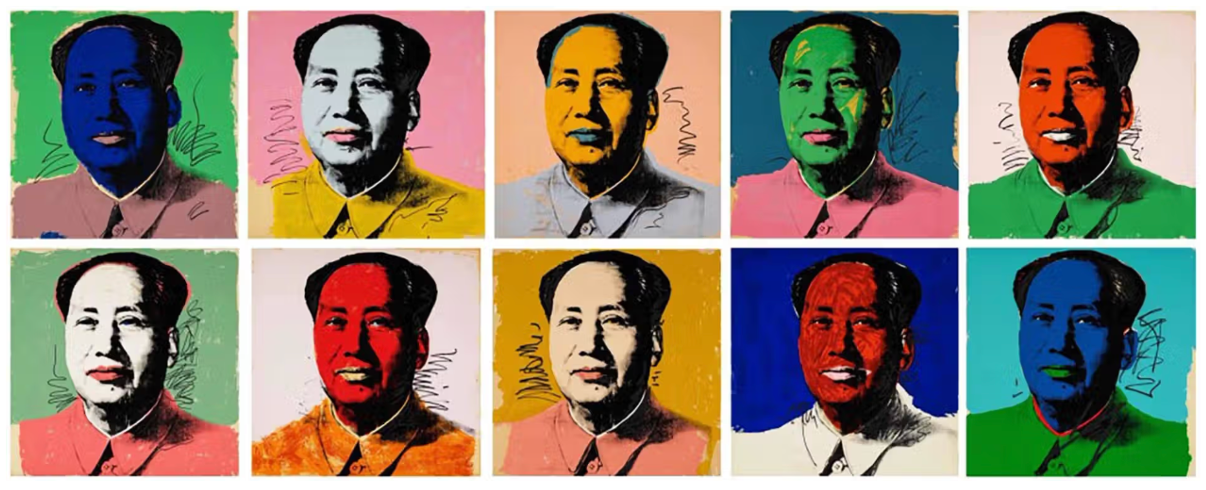Les « Mao » d'Andy Warhol : le marché des séries complètes