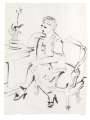 David Hockney: Celia Elegant - Signed Print