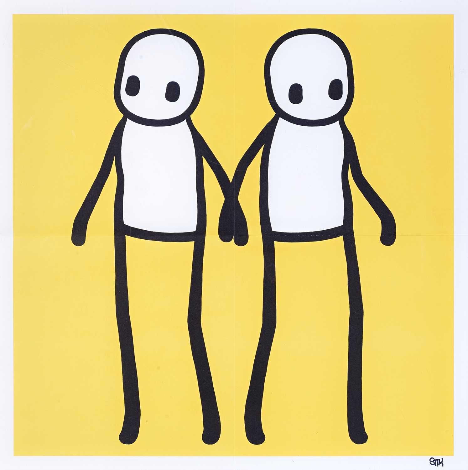 Holding Hands by Stik Meaning, Analysis & Auction Results