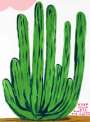 David Shrigley: Keep Your Ass Away From The Cactus - Signed Print