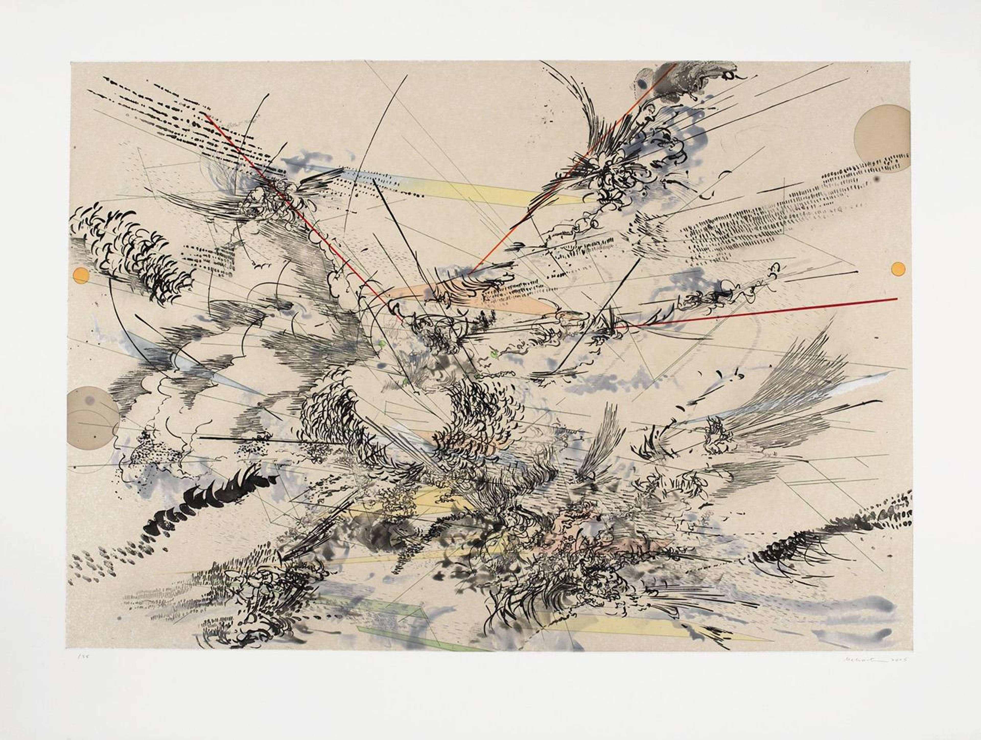 Local Calm - Signed Print by Julie Mehretu 2005 - MyArtBroker