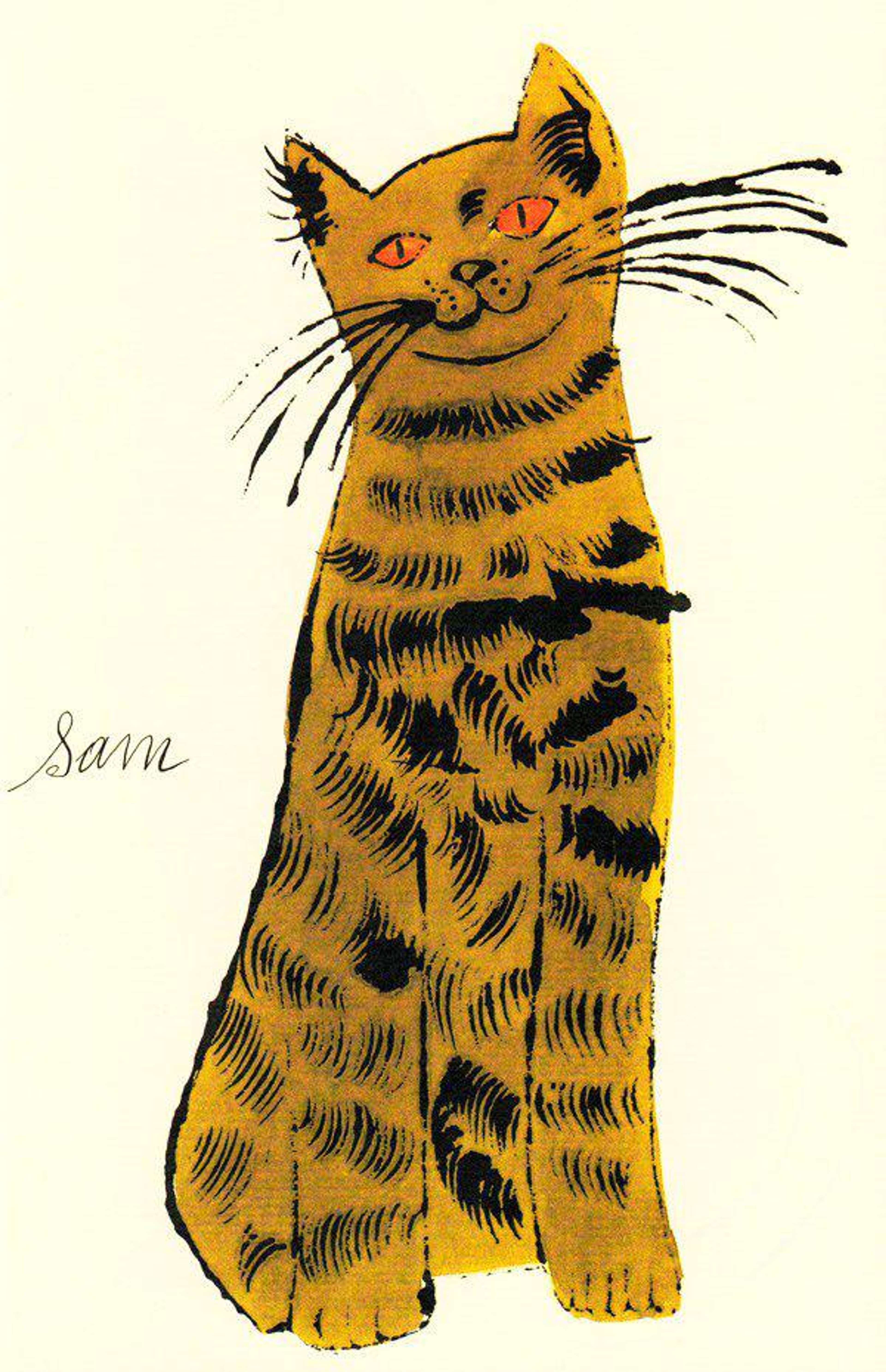 Cats Named Sam IV 54 - Unsigned Print