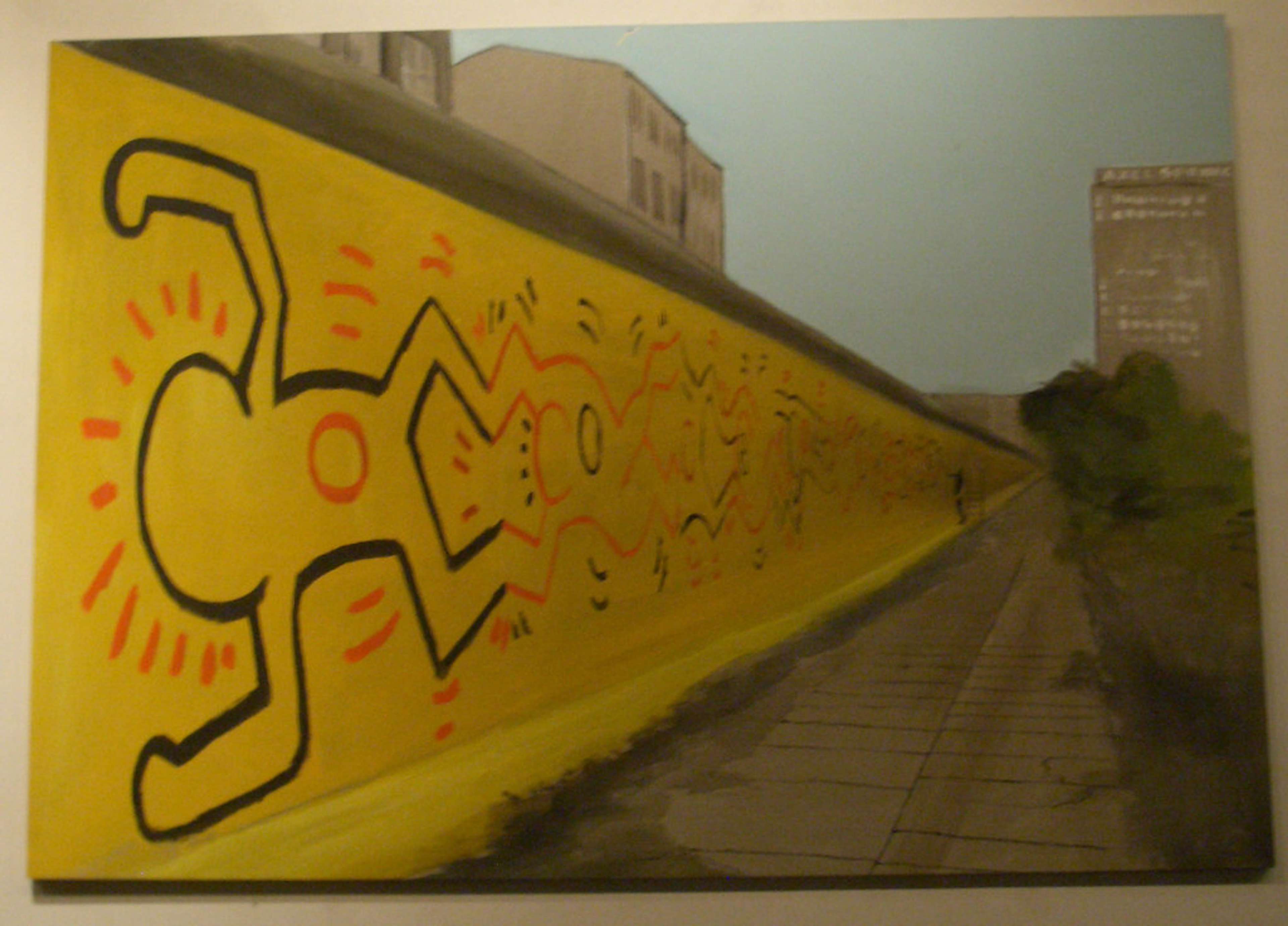 Berlin Wall Mural by Keith Haring