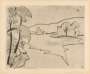 Erich Heckel: Pond Landscape - Signed Print
