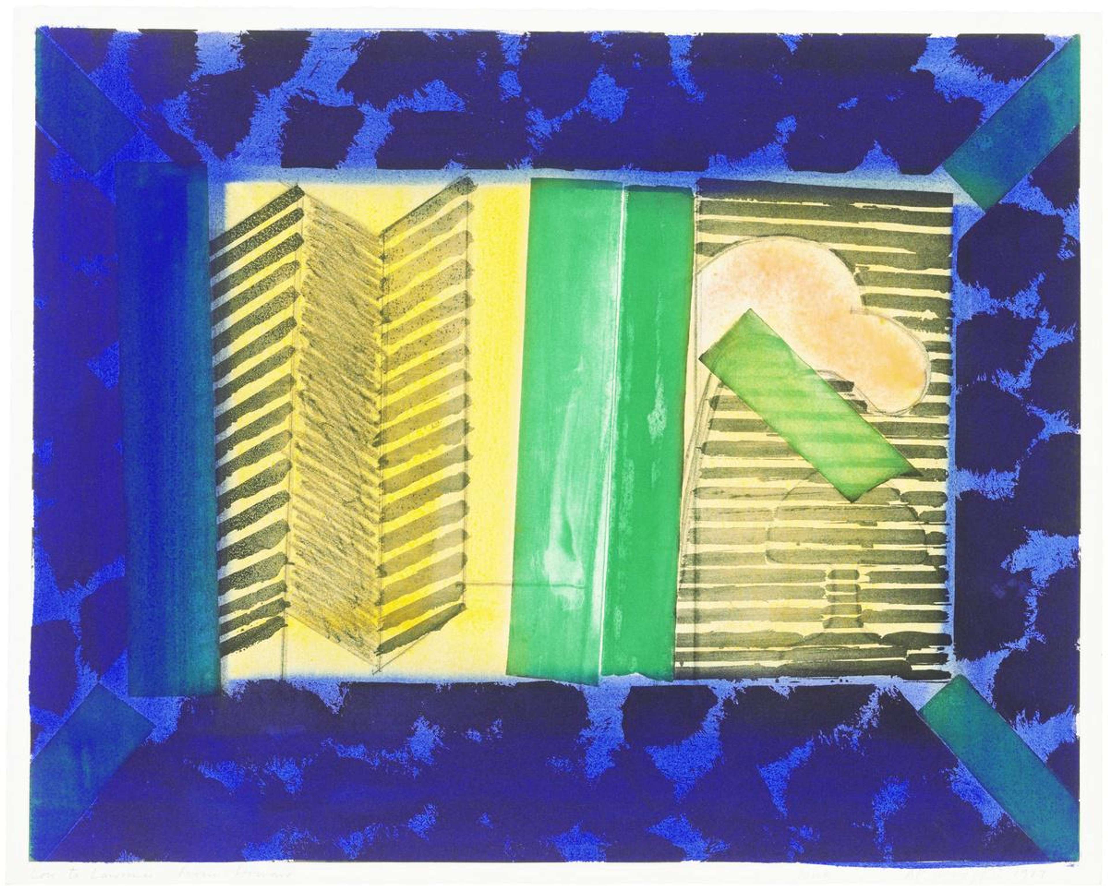 Nick - Signed Print by Howard Hodgkin 1977 - MyArtBroker