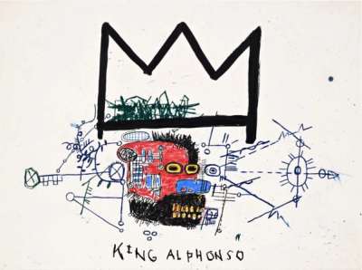 King Alphonso - Unsigned Print by Jean-Michel Basquiat 2025 - MyArtBroker