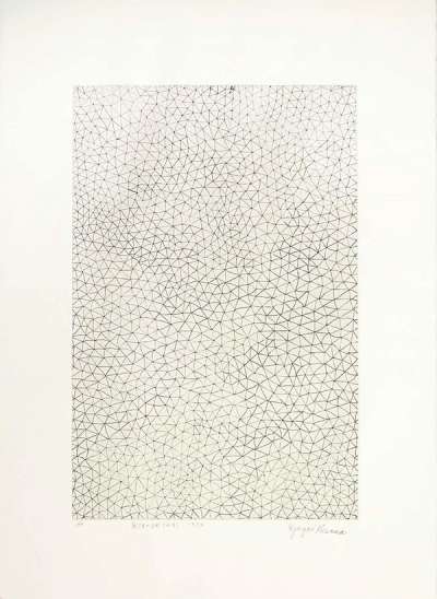 Infinity Nets (A-B) - Signed Print by Yayoi Kusama 1994 - MyArtBroker