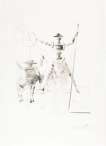 Don Quichotte Et Sancho Pança - Signed Print