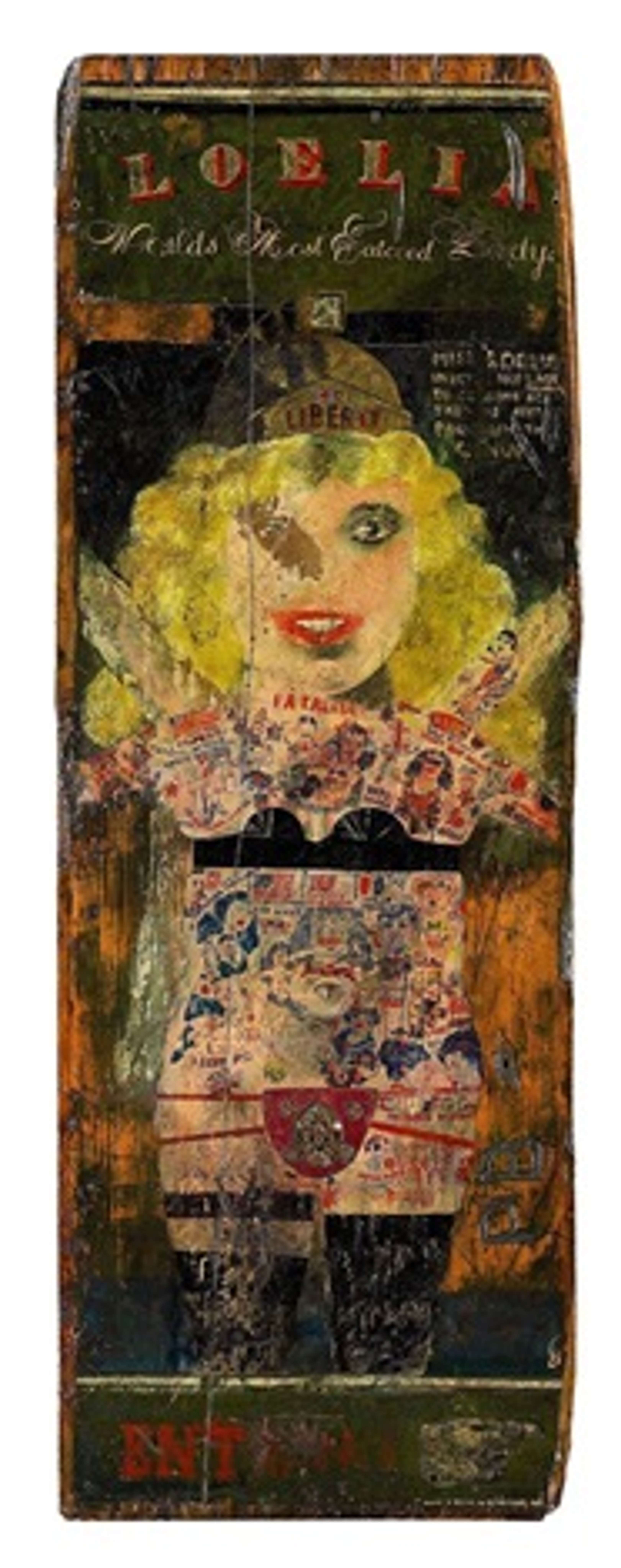 Loelia, World's Most Tattooed Lady by Peter Blake