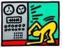 Keith Haring: Pop Shop III, Plate IV - Signed Print