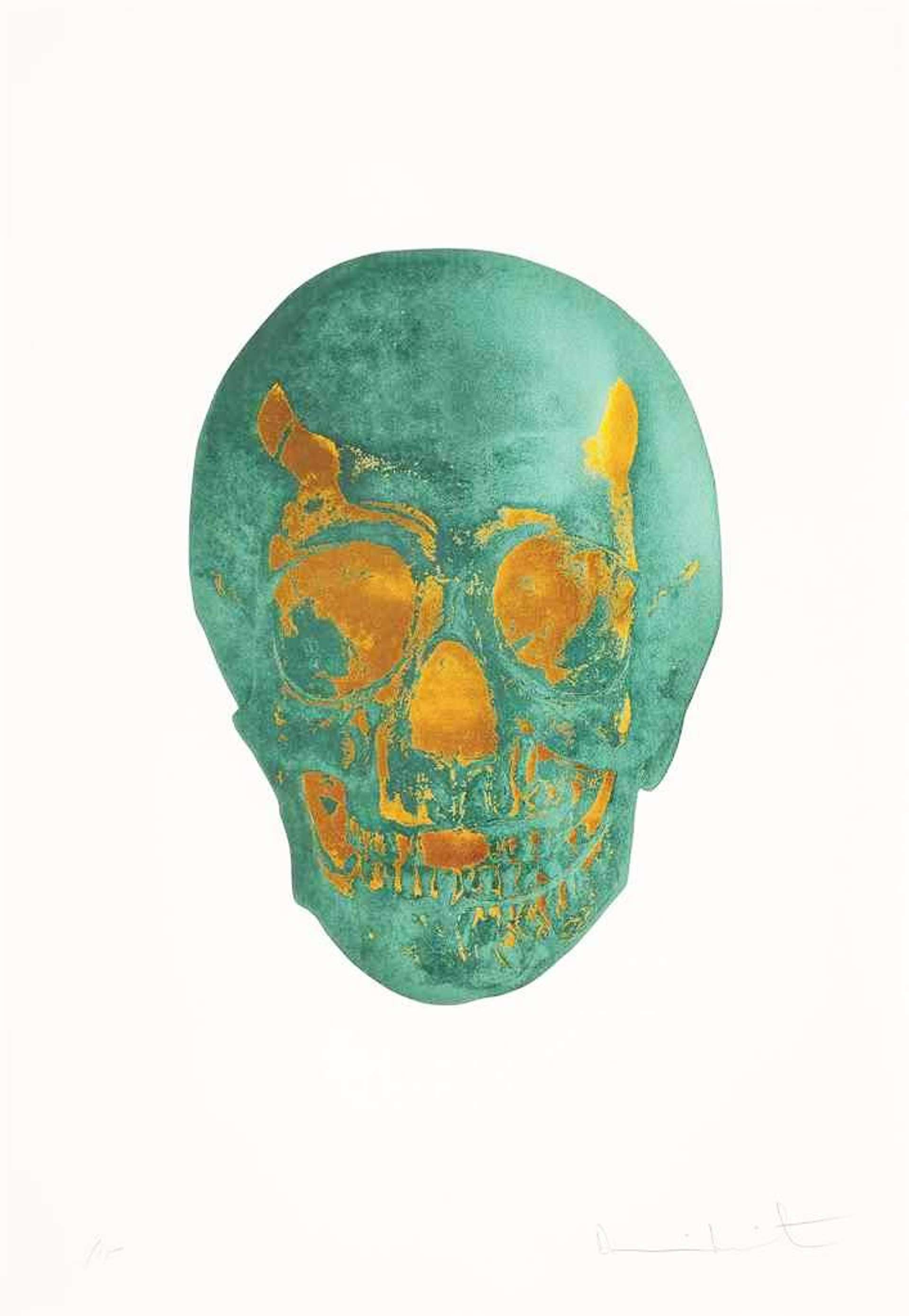 Damien Hirst: The Dead (racing green, island copper) - Signed Print