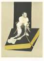 Francis Bacon: Triptych 1986 - 1987 John Edwards (centre panel) - Signed Print