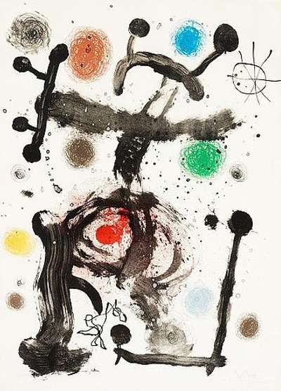 Betelgeuse - Signed Print by Joan Miró 1965 - MyArtBroker
