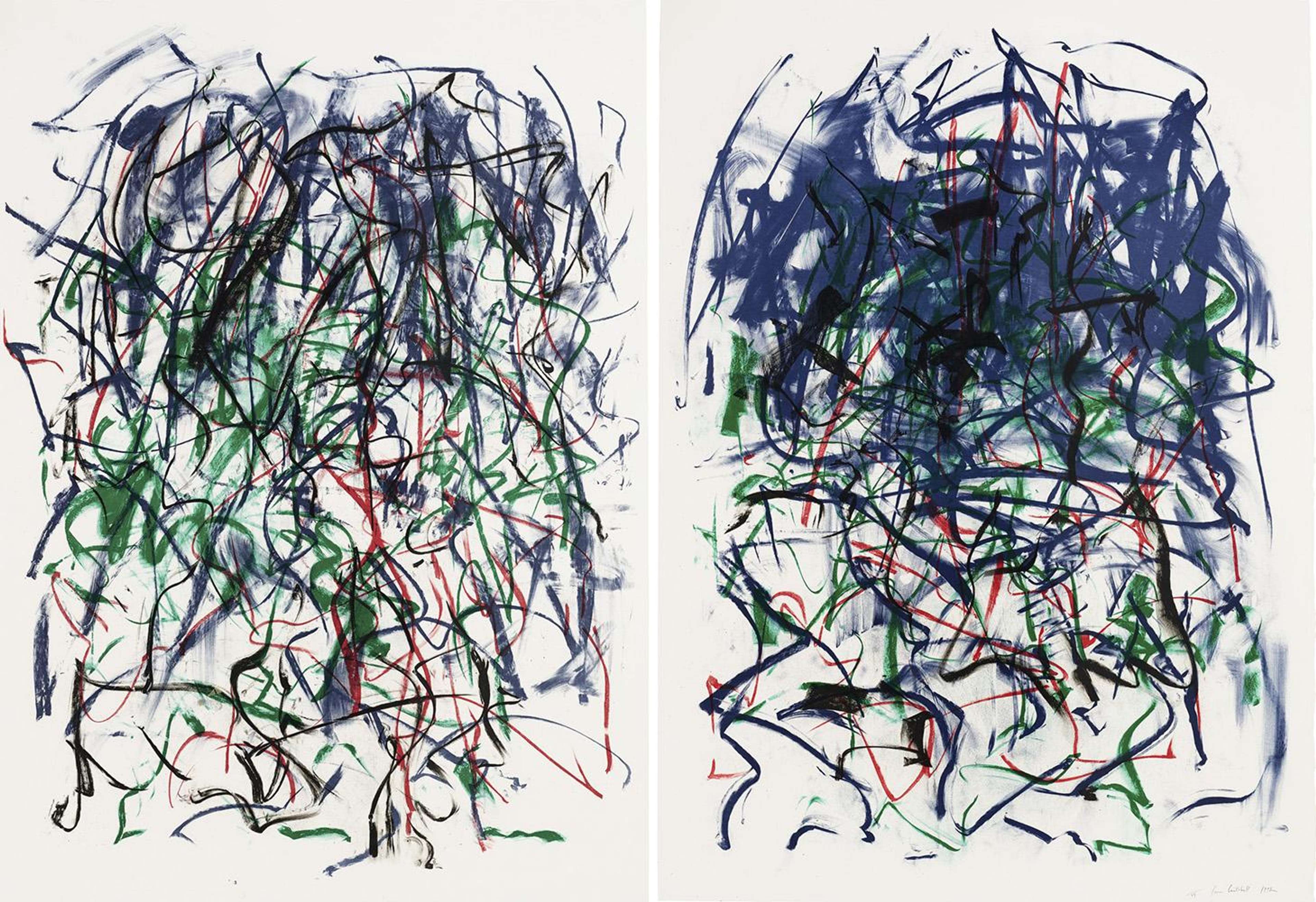 Sunflowers II - Signed Print by Joan Mitchell 1992 - MyArtBroker