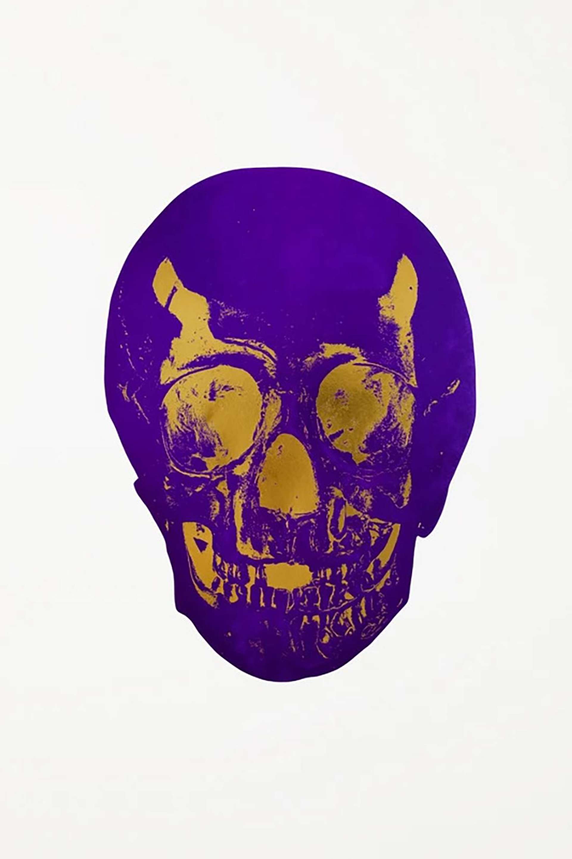 Damien Hirst: The Dead (Imperial purple, oriental gold) - Signed Print