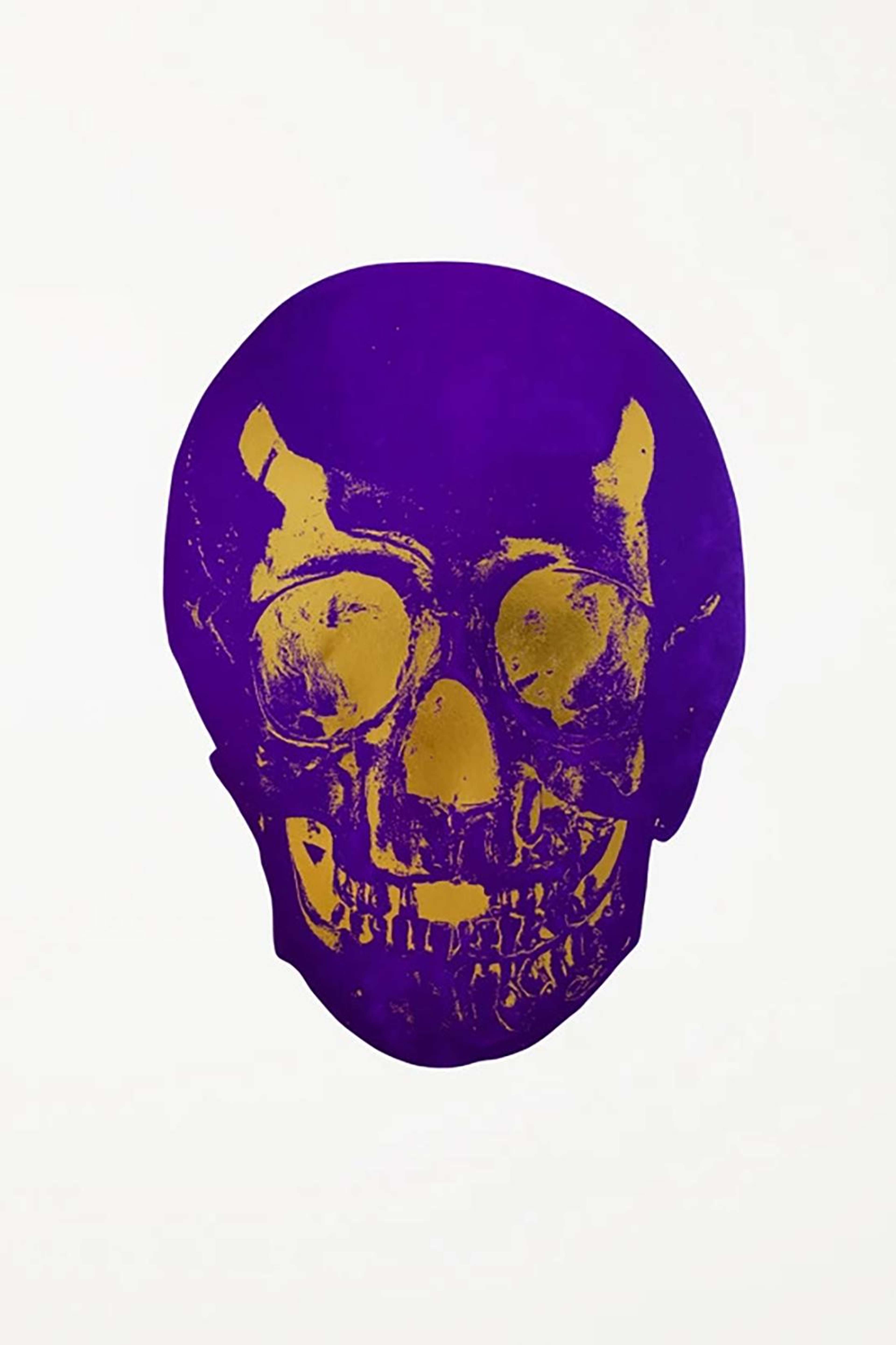 The Dead (Imperial purple, oriental gold) - Signed Print