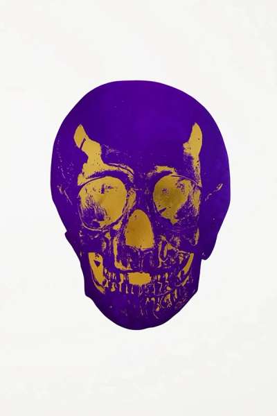 Damien Hirst: The Dead (Imperial purple, oriental gold) - Signed Print