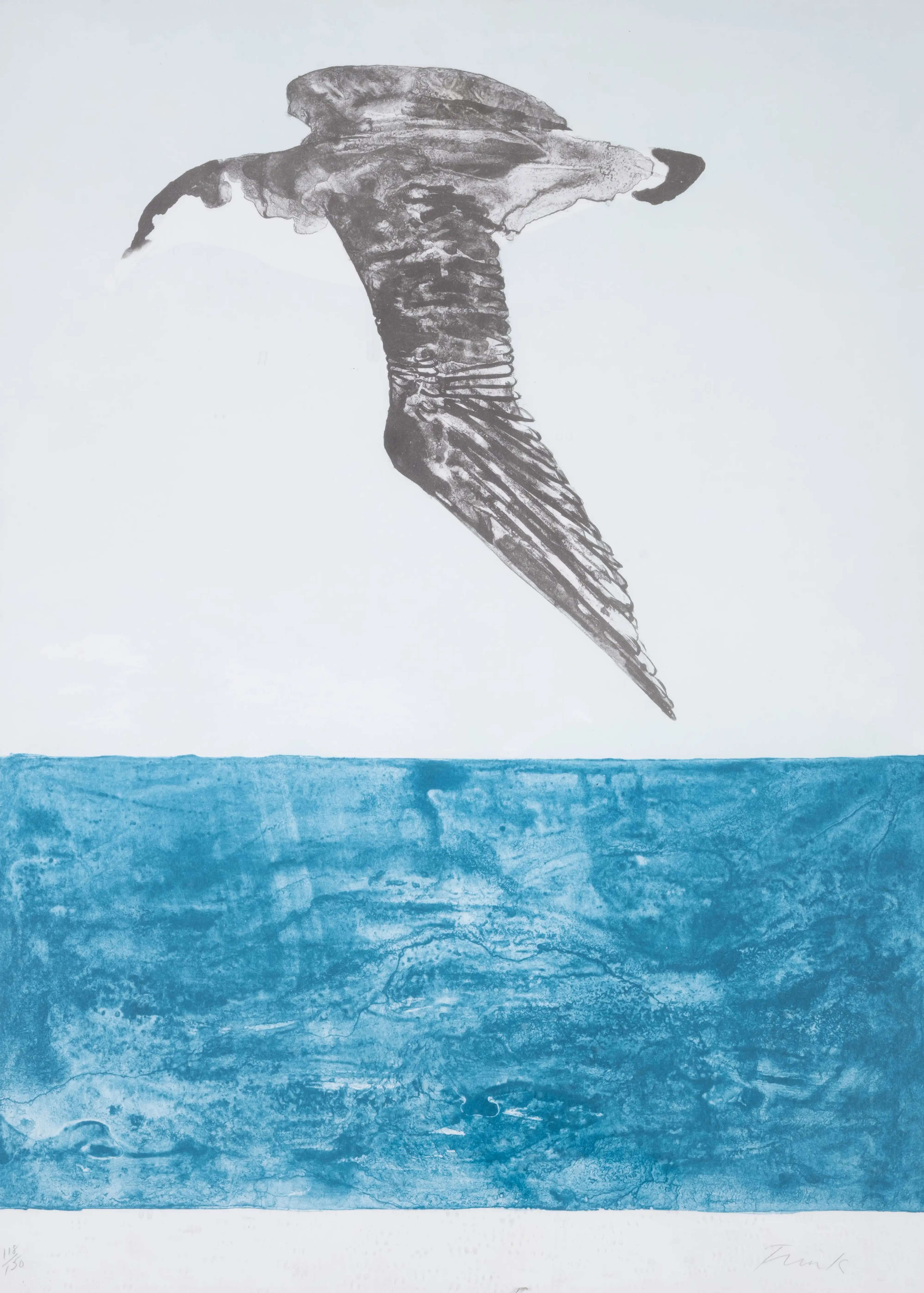 The Shearwater - Signed Print by Elisabeth Frink 1974 - MyArtBroker