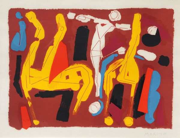 Marino Marini From Color To Form VII (Signed Print) 1969 | MyArtBroker