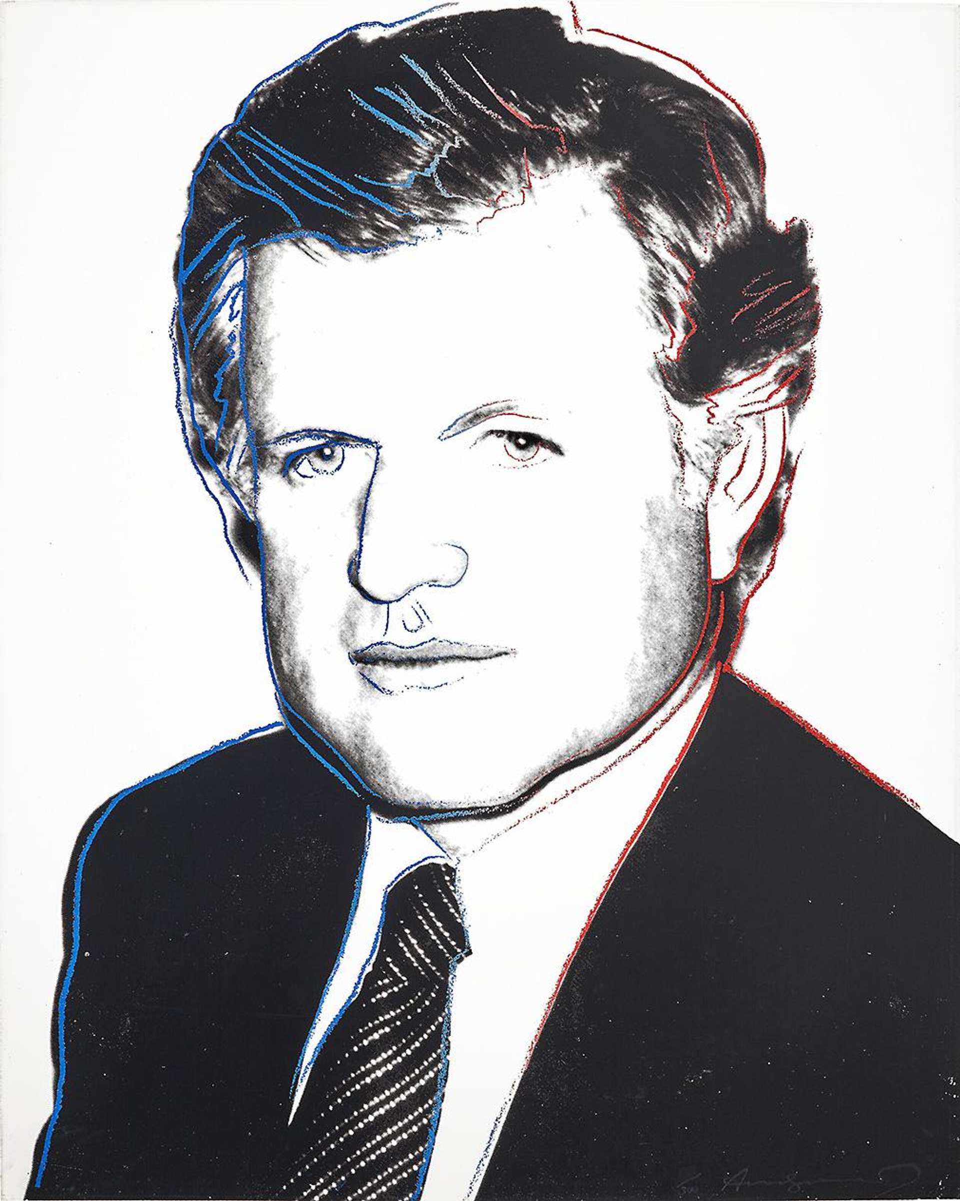Edward Kennedy (F. & S. II.240) - Signed Print by Andy Warhol 1980 - MyArtBroker