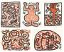 Keith Haring: Ludo (complete set) - Signed Print