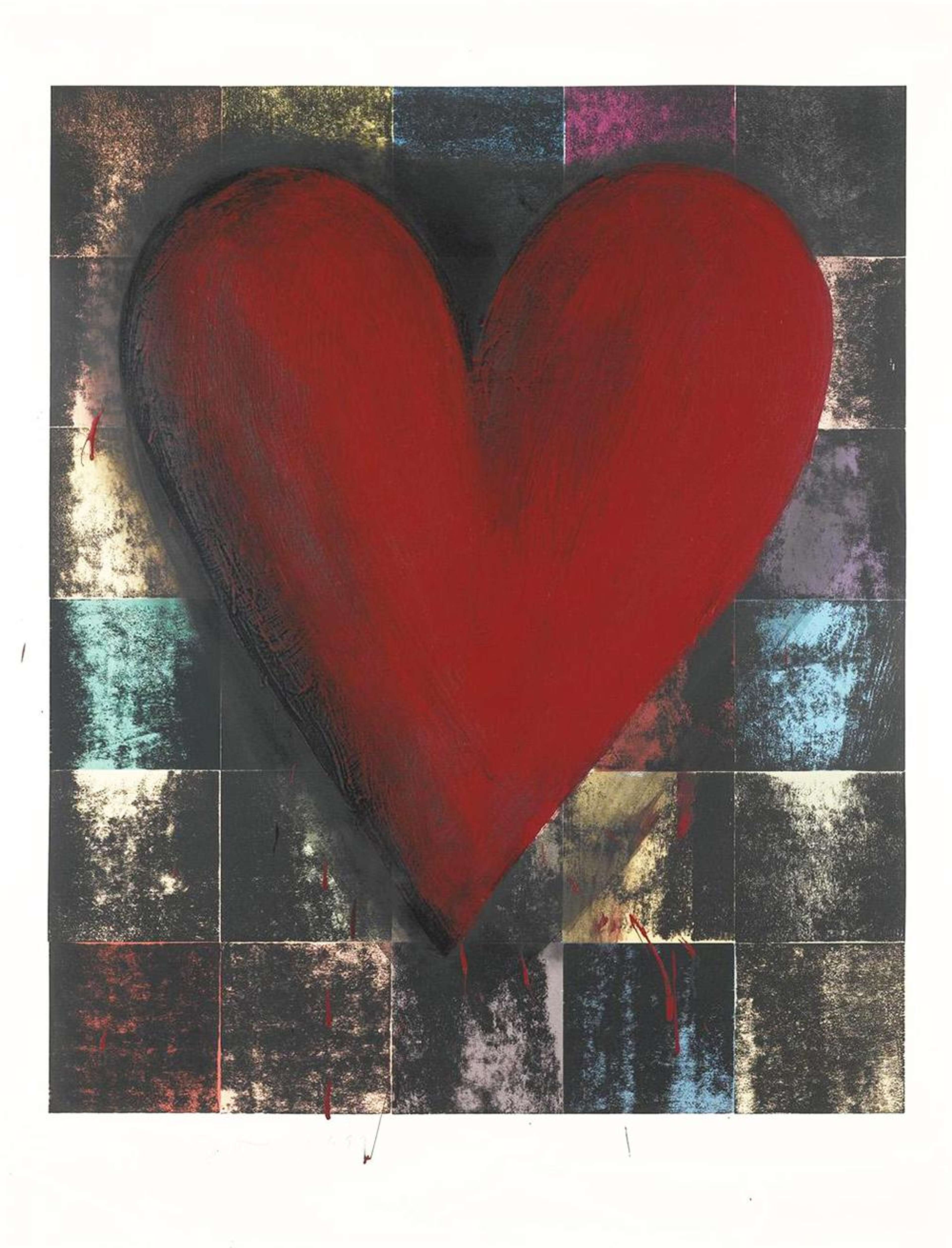 Red Darkness - Signed Print by Jim Dine 1993 - MyArtBroker