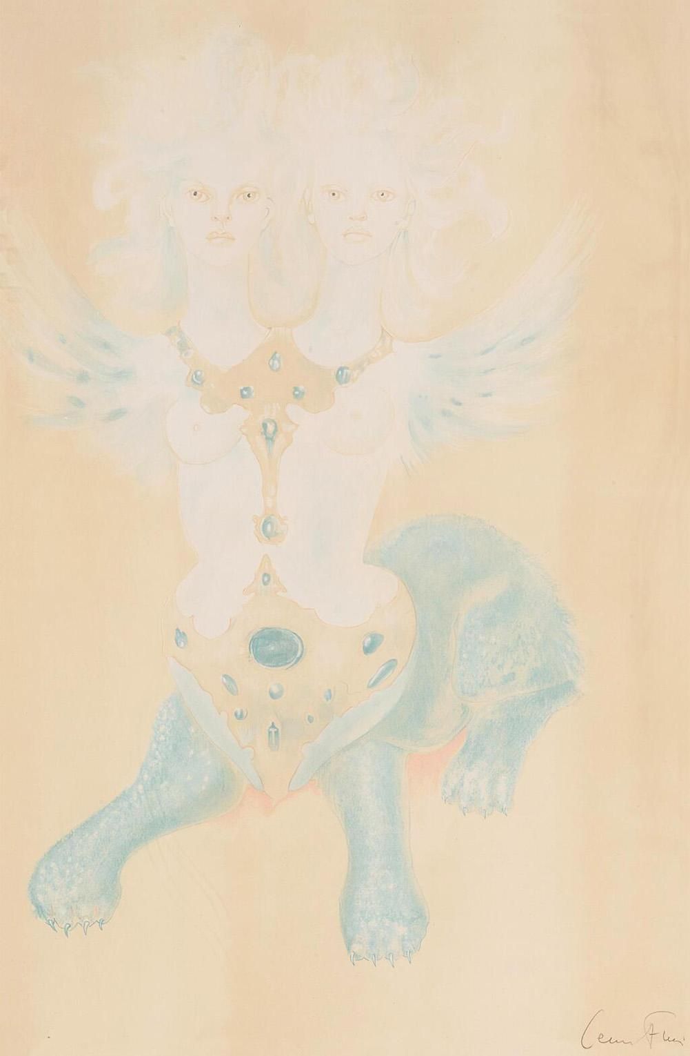 Leonor Fini 【幻想と神秘】145限定　セリグラフ Leonor Fini 【幻想と神秘】145限定 セリグラフ - メルカリ