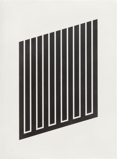 Donald Judd Untitled (S. 100) (Signed Print) 1979