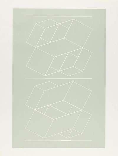 WEG VI - Signed Print by Josef Albers 1971 - MyArtBroker
