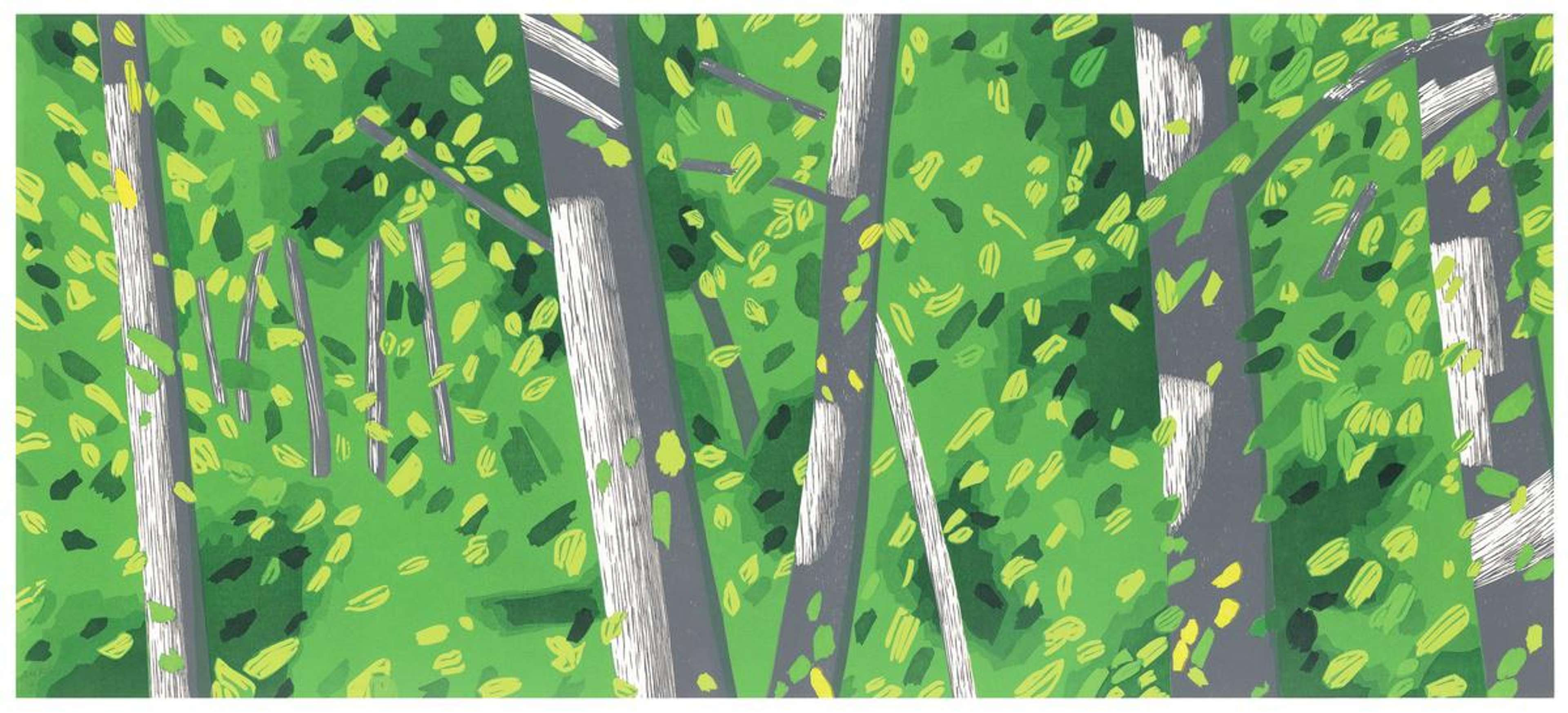 Forest - Signed Print by Alex Katz 2009 - MyArtBroker