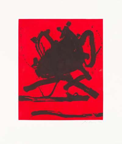 Red Sea II - Signed Print by Robert Motherwell 1979 - MyArtBroker