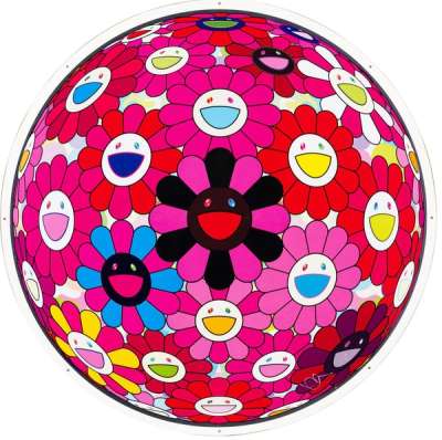 Takashi Murakami: Flower Ball: There Is Nothing Eternal In This World That Is Why You Are Beautiful - Signed Print