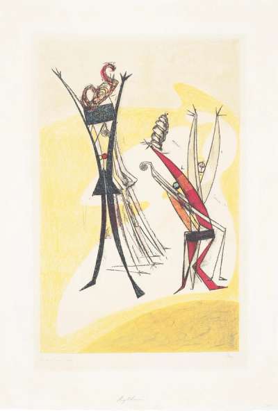 Rythmes - Signed Print by Max Ernst 1950 - MyArtBroker